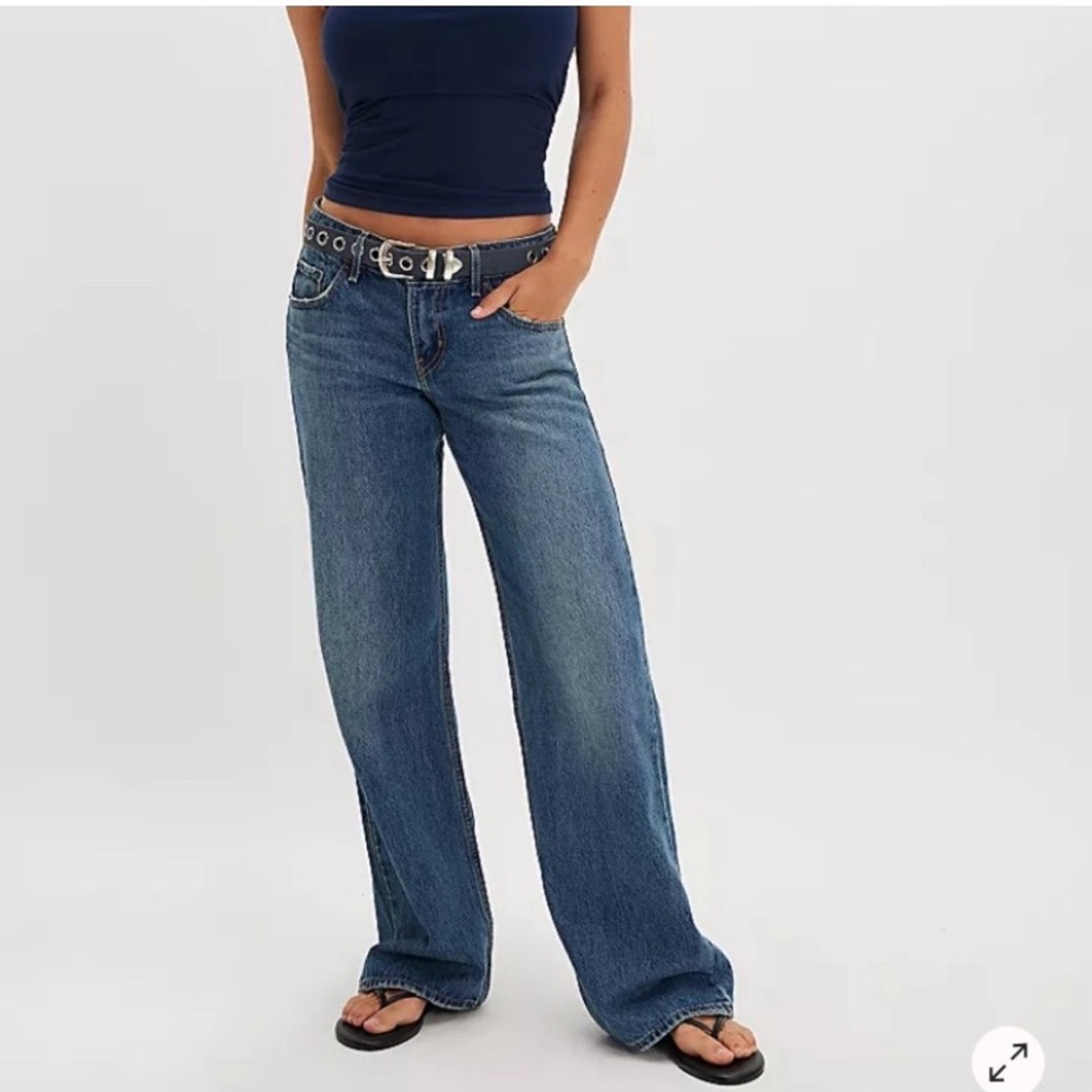 Signature by Levi Strauss Classic Blue Wide-Leg Jeans